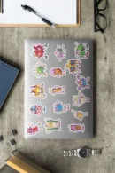 SamThi PH Retro Food Stickers